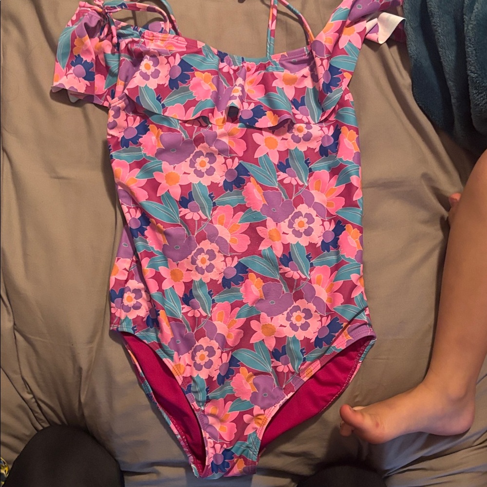 Floral Kids One Piece Bodysuit
